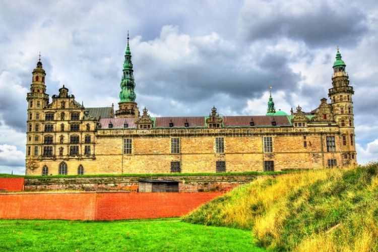 châteaux enneigés Rosenborg 