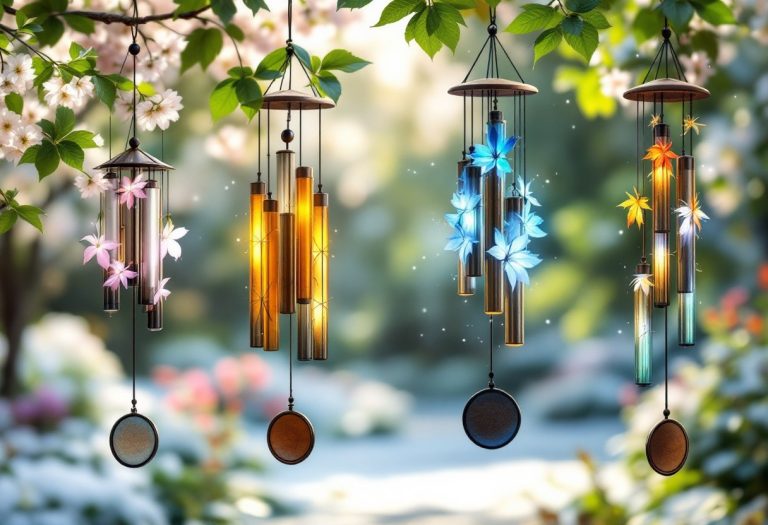 La magie des saisons : sélectionner le carillon à vent idéal pour chaque moment de l’année dans votre jardin