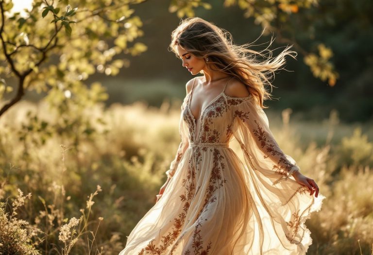 Influence nomade : quand la robe bohème inspire les créateurs de mode
