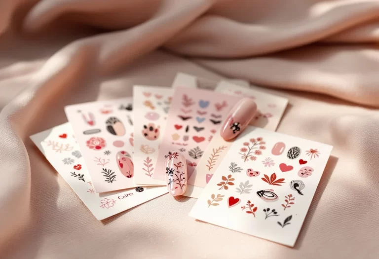 Osez l&rsquo;originalité avec des stickers pour ongles tendance