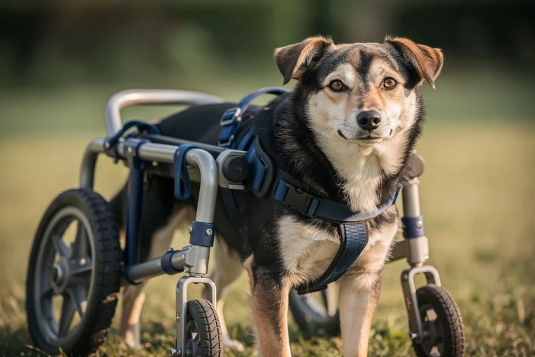 Comment choisir un fauteuil roulant pour chien handicapé ?