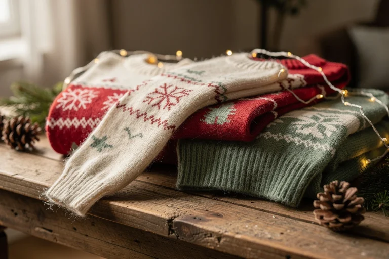 Du fun, du fluff et du style : Les pulls de noël rigolos qui font craquer la mode