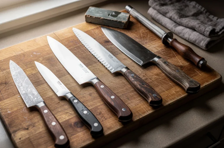 7 erreurs à éviter lors de l’aiguisage des couteaux pour préserver des bords tranchants