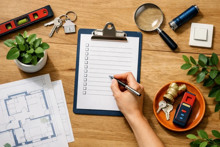 La check-list d&rsquo;entrée dans un logement, pièce par pièce