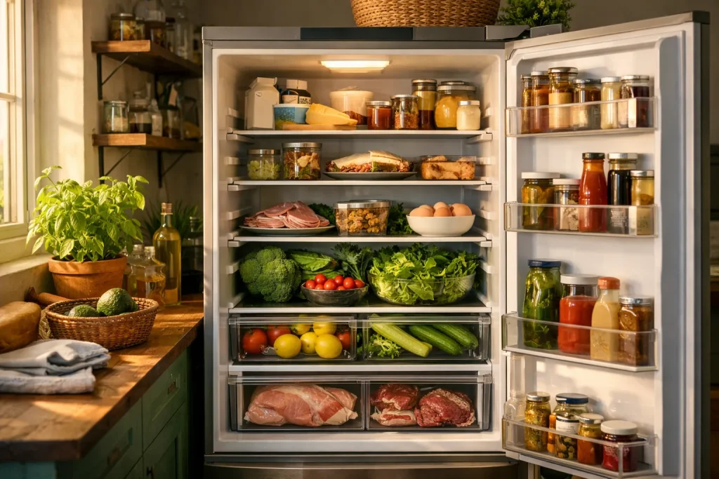 Un frigo se range par température, pas par catégorie
