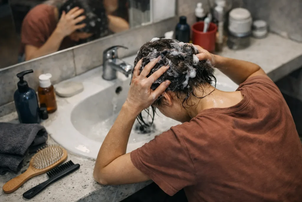 Un shampooing se dose au cuir chevelu, pas aux longueurs