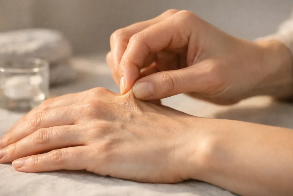 Une peau qui tire n&rsquo;est pas une peau sèche